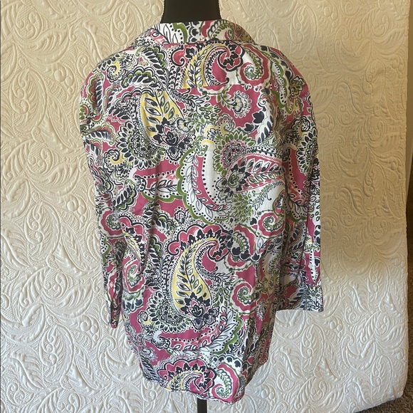 Chaps multi-color No-Iron button down Shirt - Picture 3 of 3